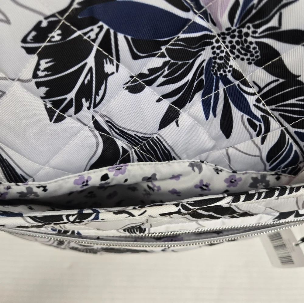 Vera Bradley Vera Tote Bag Twilight Garden - Picture 6 of 15